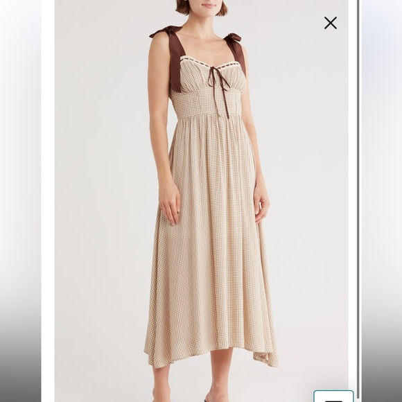Nordstrom Blu pepper gingham dress - Picture 1 of 4